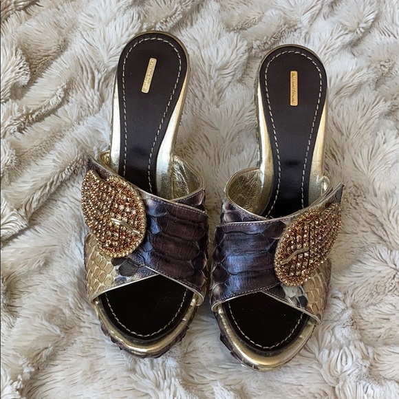 Massimmo Dogana Exotic leather Python shoes! - Picture 2 of 9